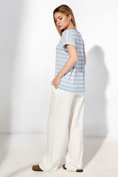 Джемпер Nova Line 20854 голубой - фото 2