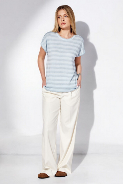 Джемпер Nova Line 20854 голубой - фото 1