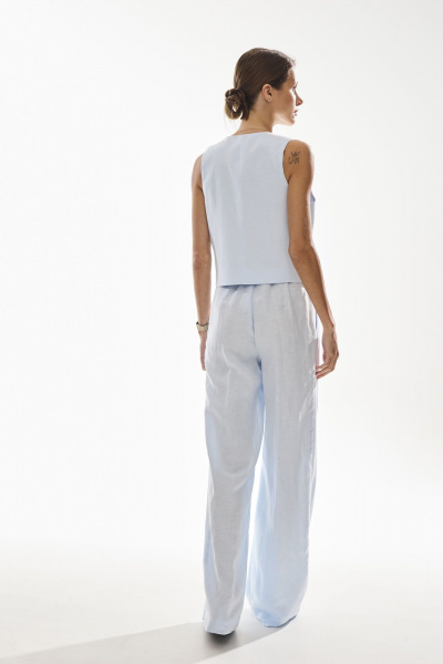 Жилет DAVA 3230 голубой - фото 2