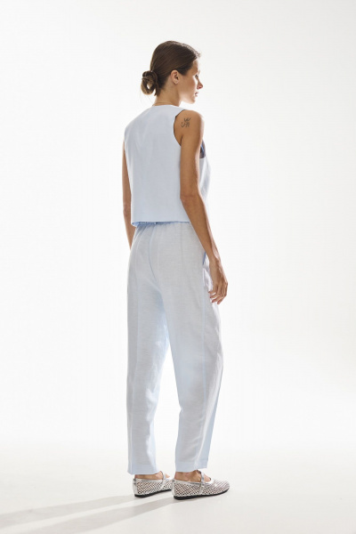 Жилет DAVA 3230 голубой - фото 5