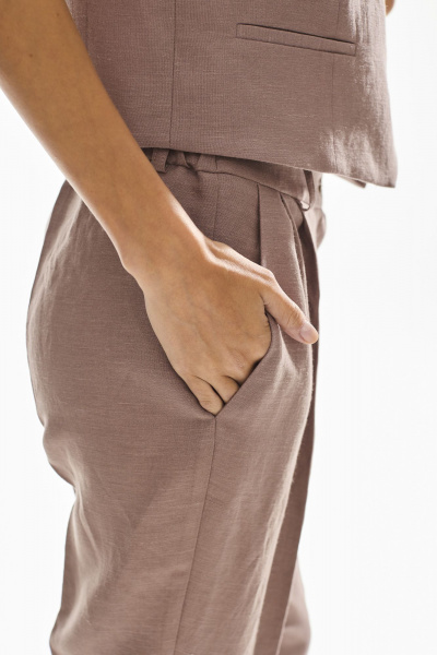 Брюки DAVA 5116 бежевый - фото 6