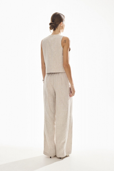 Брюки DAVA 5227 бежевый - фото 6