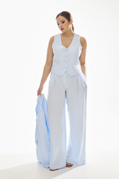 Брюки DAVA 5227 голубой - фото 14