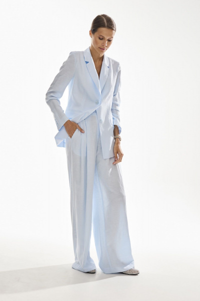 Брюки DAVA 5227 голубой - фото 10