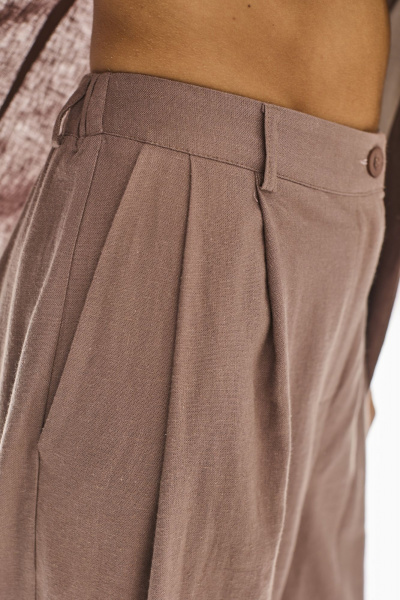 Брюки DAVA 5227 шоколад - фото 9