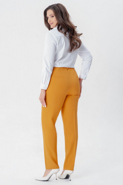 Брюки, жилет IVARI 20403/1 горчичный - фото 10
