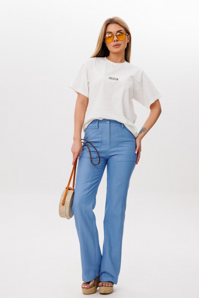 Брюки Ambera Style 1011в голубой - фото 1