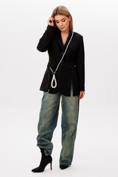 Жакет Amberа Style 1114 черный - фото 8