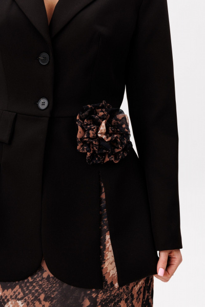 Жакет Amberа Style 1114 черный - фото 5