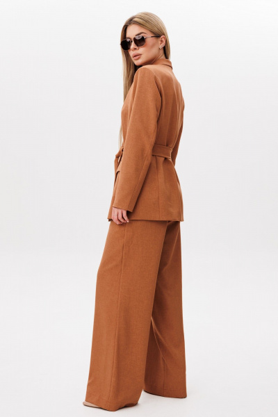 Брюки, жакет Amberа Style 2041-2 терракот - фото 6