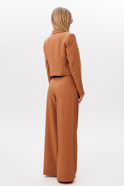 Брюки, жакет Amberа Style 2080-4 терракот - фото 3