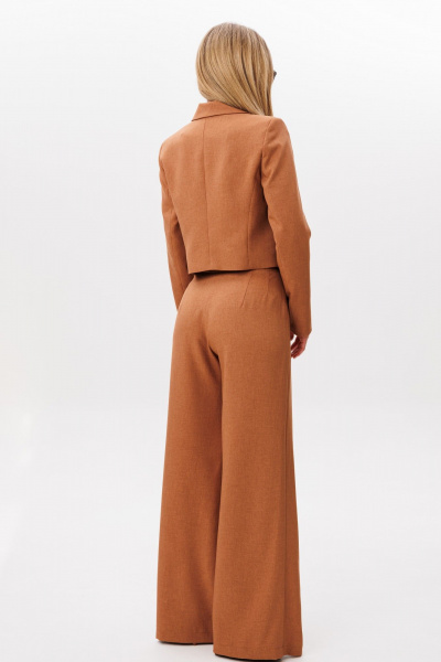 Брюки, жакет Amberа Style 2112 терракот - фото 6
