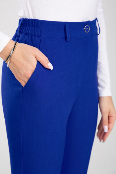 Брюки, жакет IVARI 10403/1 василек - фото 9