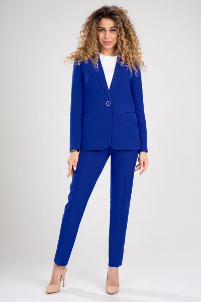 Брюки, жакет IVARI 10403/1 василек - фото 1