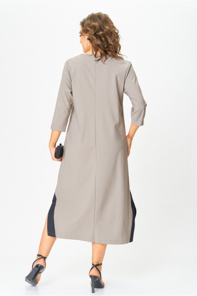 Платье Michel chic 2073/1 латте - фото 6