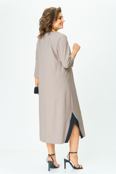 Платье Michel chic 2073/1 латте - фото 5