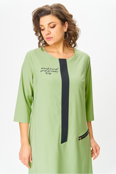 Платье Michel chic 2073/1 фисташковый - фото 7