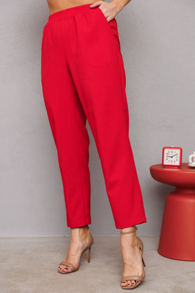 Брюки, рубашка Mubliz 222 серый-красный - фото 12