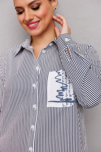 Брюки, рубашка Mubliz 222 серый-красный - фото 8