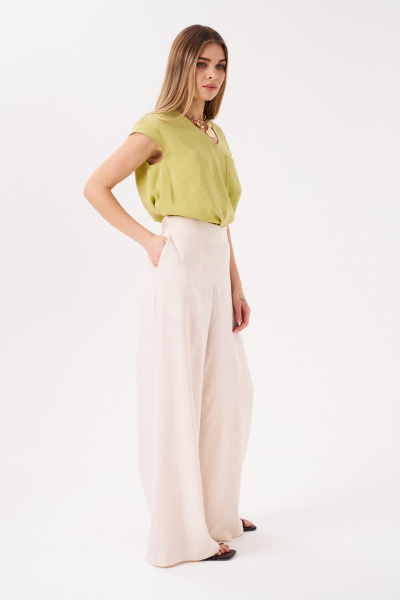 Брюки Панда 17960 бежевый - фото 2