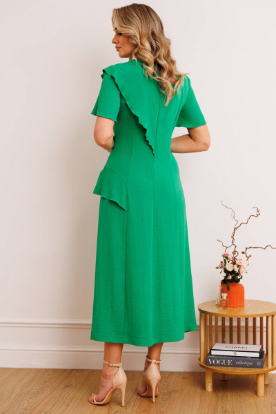 Платье Мода Юрс 2863 зеленый - фото 6