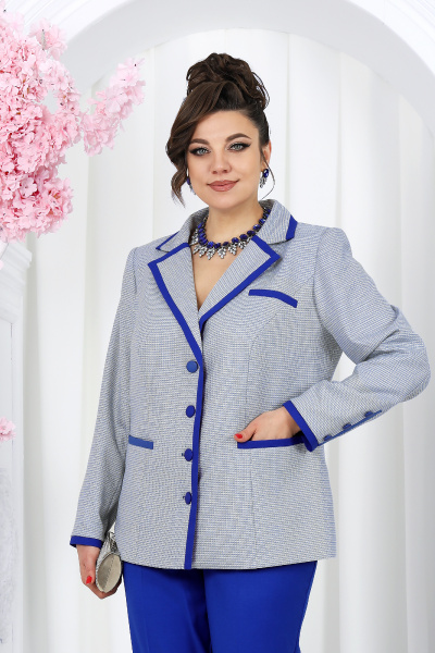 Жакет Ninele 5978 голубой - фото 5