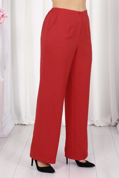 Блуза, брюки, жакет Ninele 7488 красный - фото 13