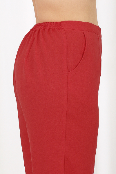 Блуза, брюки, жакет Ninele 7488 красный - фото 15