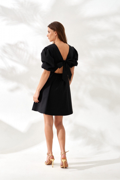 Платье ELLETTO 1068 черный - фото 12