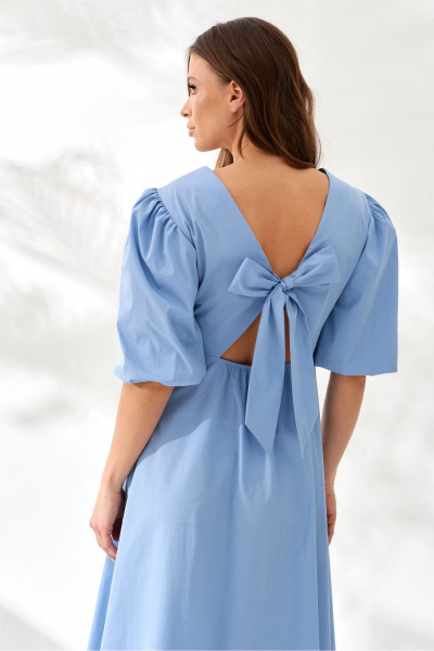 Платье ELLETTO 1071 голубой - фото 8