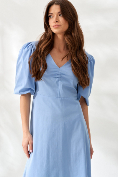 Платье ELLETTO 1071 голубой - фото 3