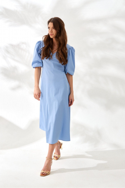 Платье ELLETTO 1071 голубой - фото 1