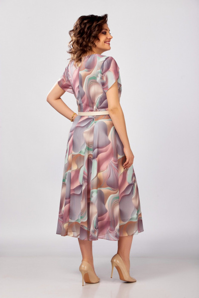Платье Swallow 843.1 пастельный/мультиколор - фото 7