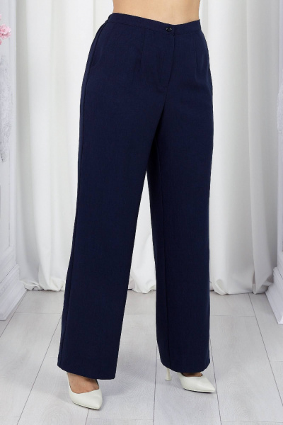 Блуза, брюки, жакет Ninele 7488 синий - фото 5