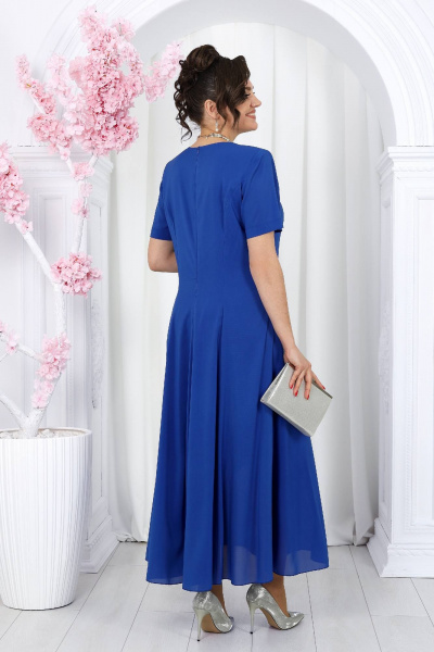 Жакет, платье Ninele 7489 василек - фото 12