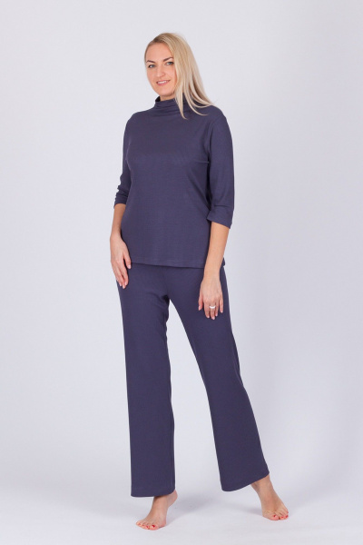 Блуза Belarusachka РС5735/1 ежевика - фото 3