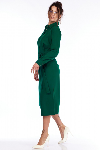 Платье LadyThreeStars 2470 зеленый - фото 10