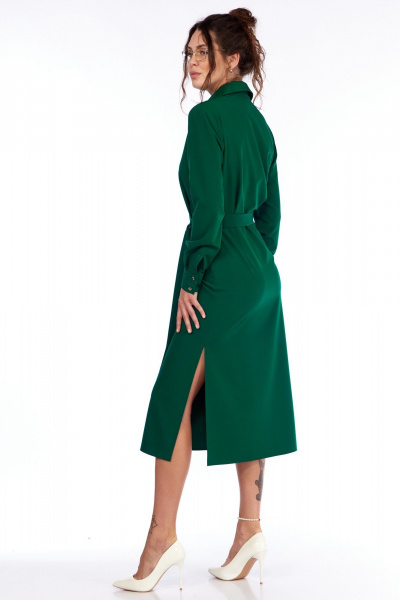 Платье LadyThreeStars 2470 зеленый - фото 9