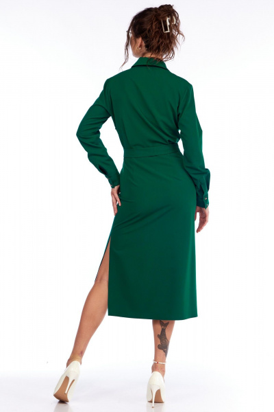 Платье LadyThreeStars 2470 зеленый - фото 8