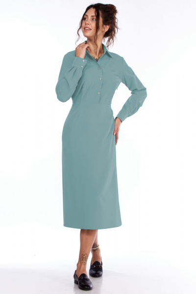 Платье LadyThreeStars 2470 мятный - фото 1