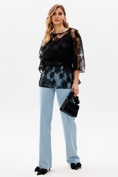 Брюки EOLA 2808.2 голубой - фото 12