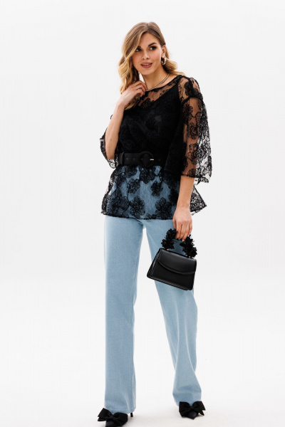 Брюки EOLA 2808.2 голубой - фото 11