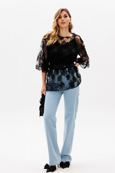 Брюки EOLA 2808.2 голубой - фото 9