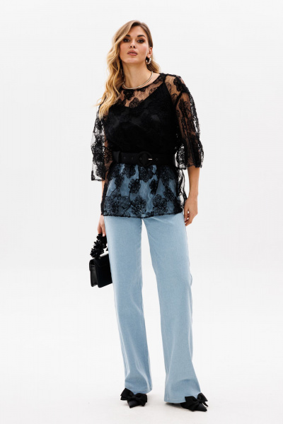 Брюки EOLA 2808.2 голубой - фото 8