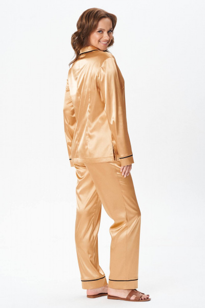 Блуза, брюки Condra 6087 золотой - фото 5