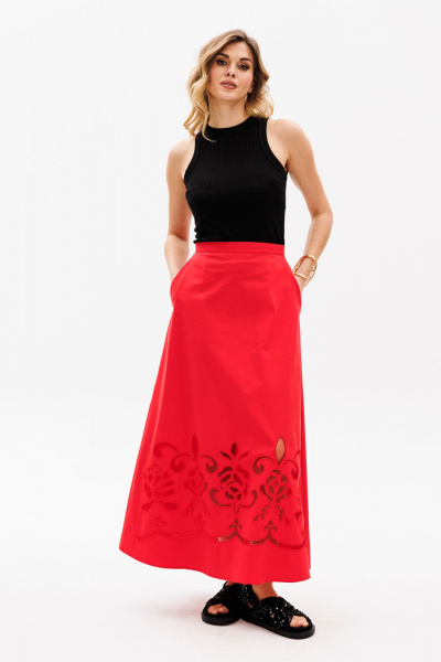 Юбка EOLA 2819 красный - фото 16