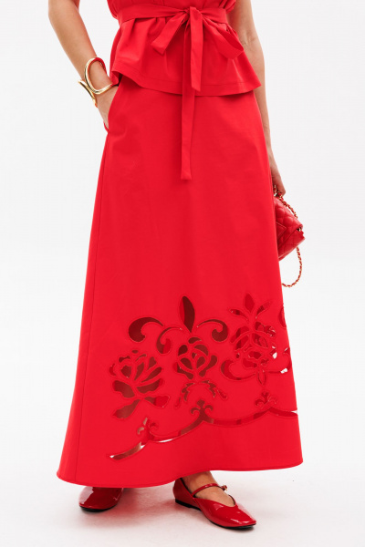 Юбка EOLA 2819 красный - фото 11