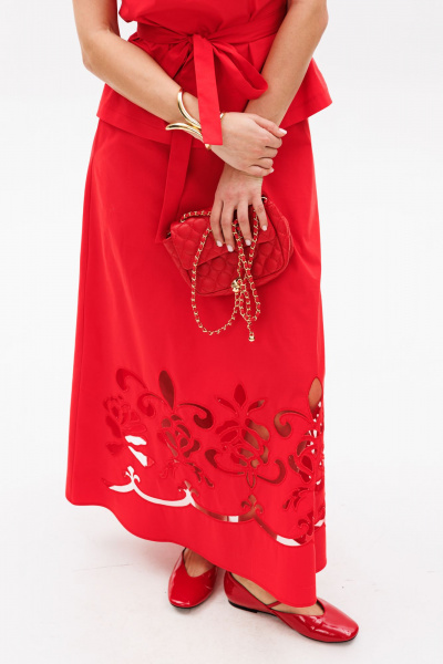 Юбка EOLA 2819 красный - фото 7