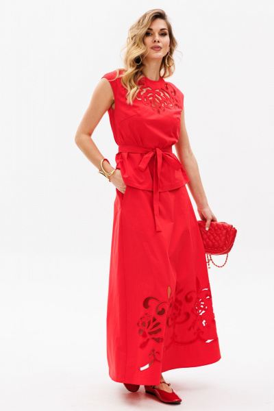 Юбка EOLA 2819 красный - фото 5