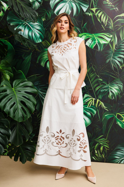 Юбка EOLA 2819 молочный - фото 7